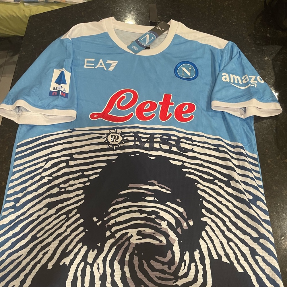 Napoli soccer jersey
